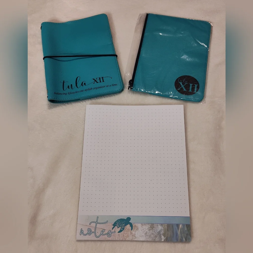 Tula XII Teal Organizer Set